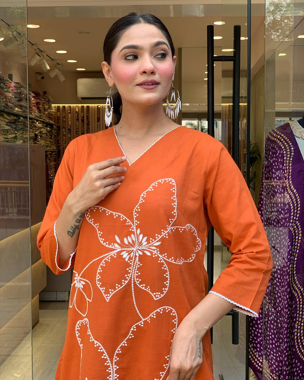 Designer Kurti Set