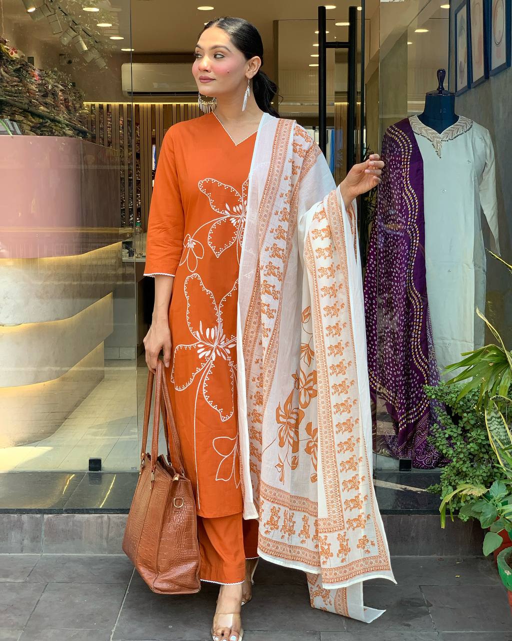 Designer Kurti Set
