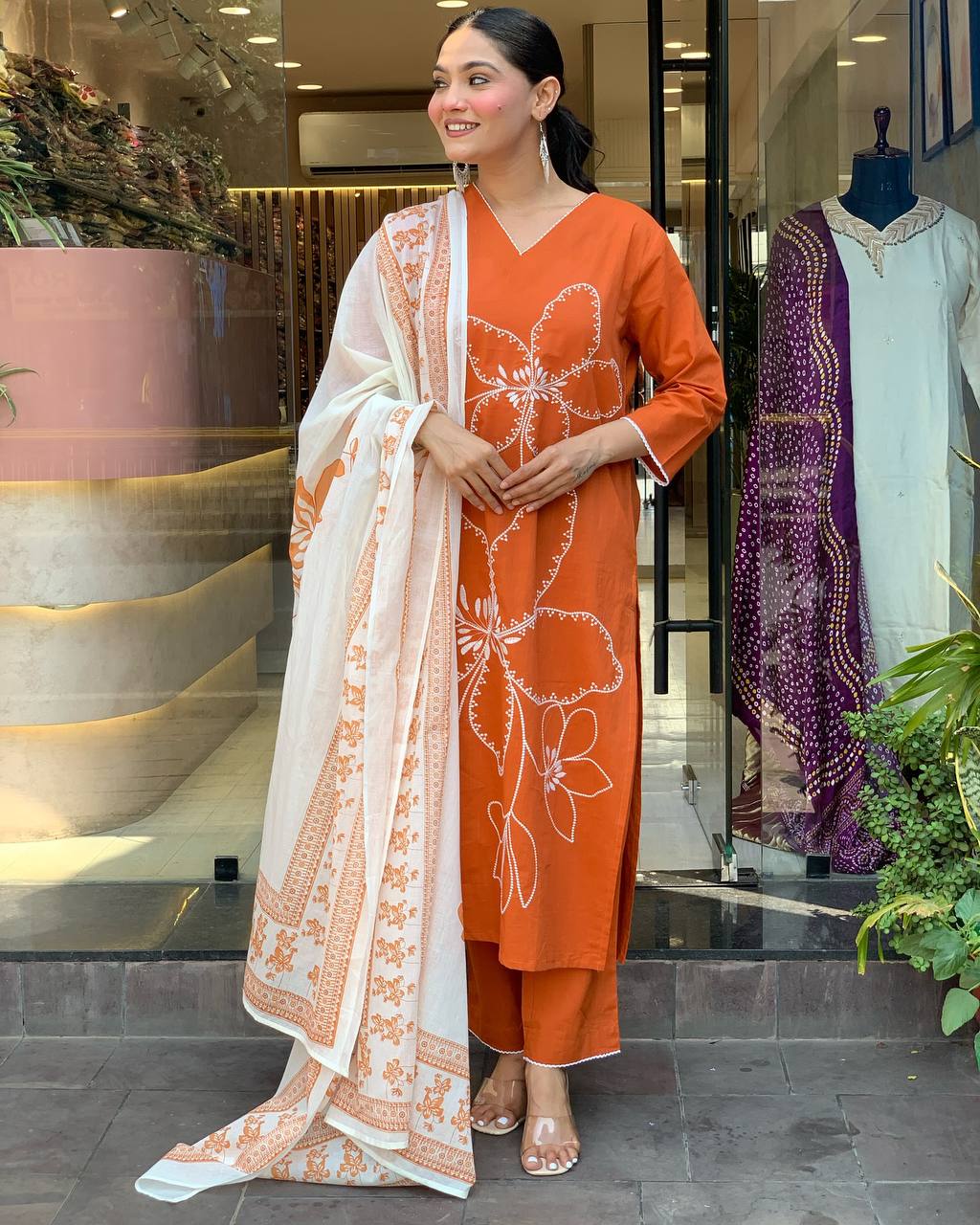 Designer Kurti Set