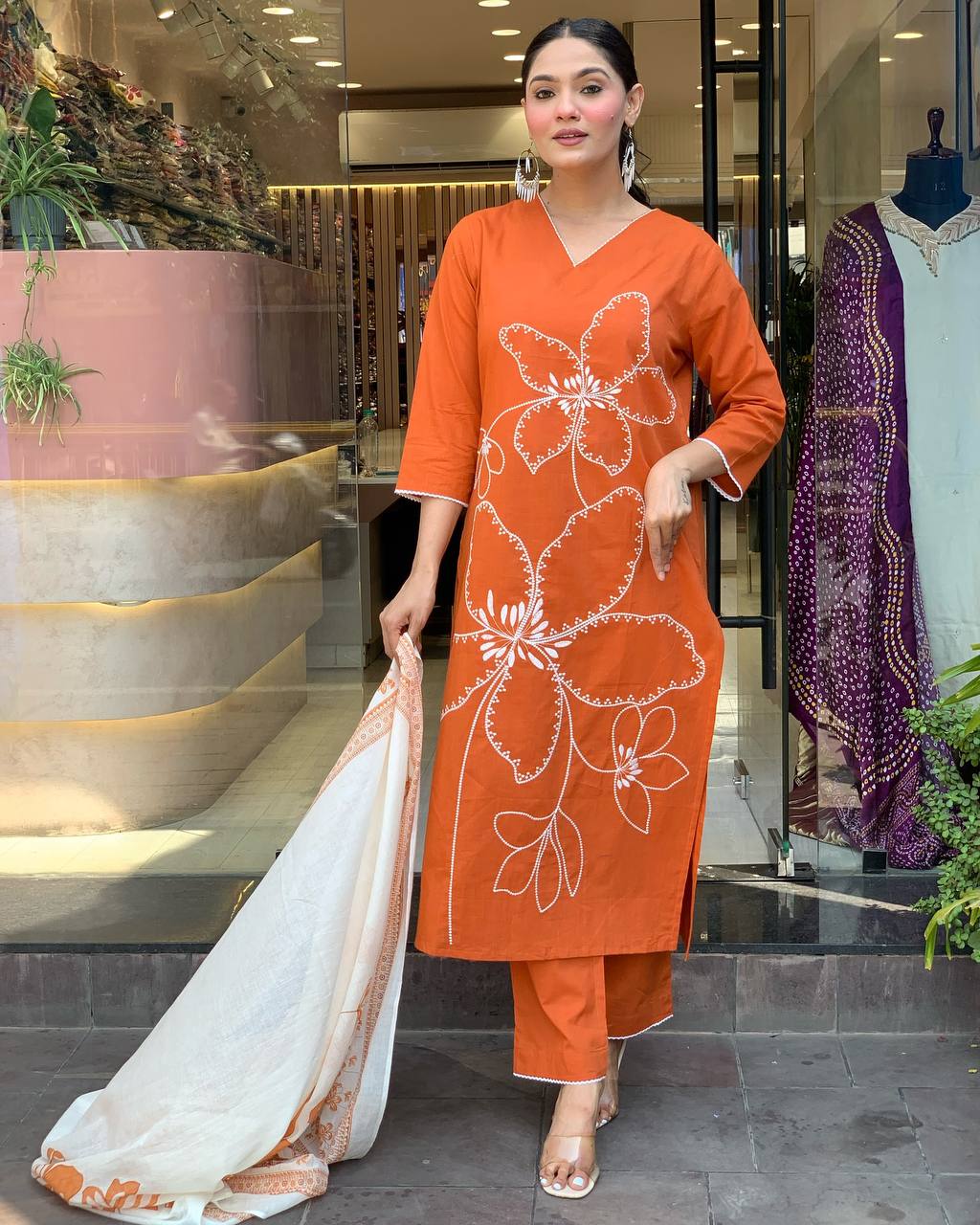 Designer Kurti Set