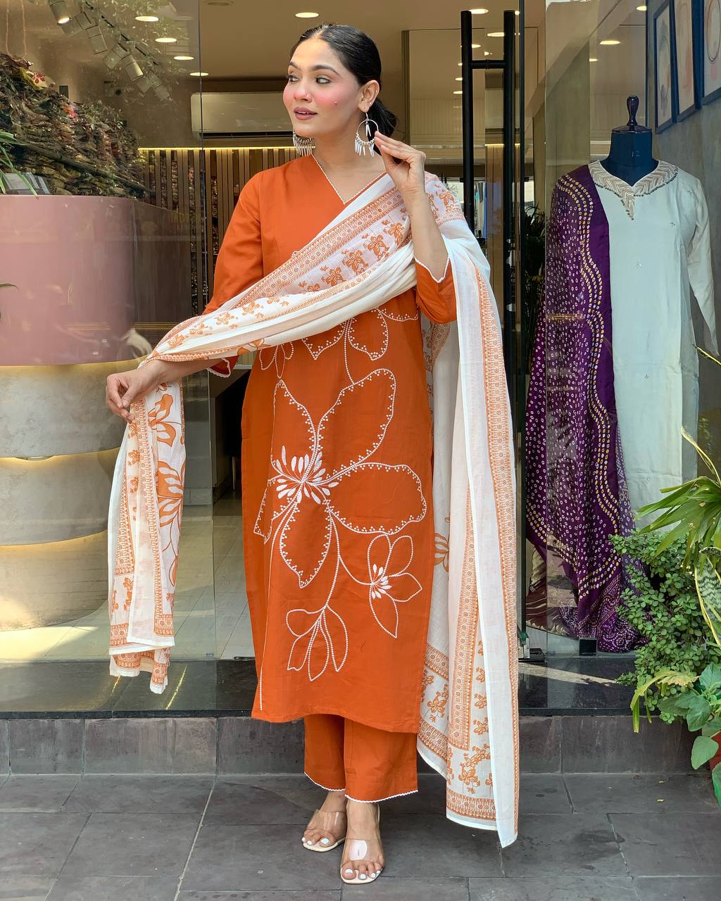Designer Kurti Set