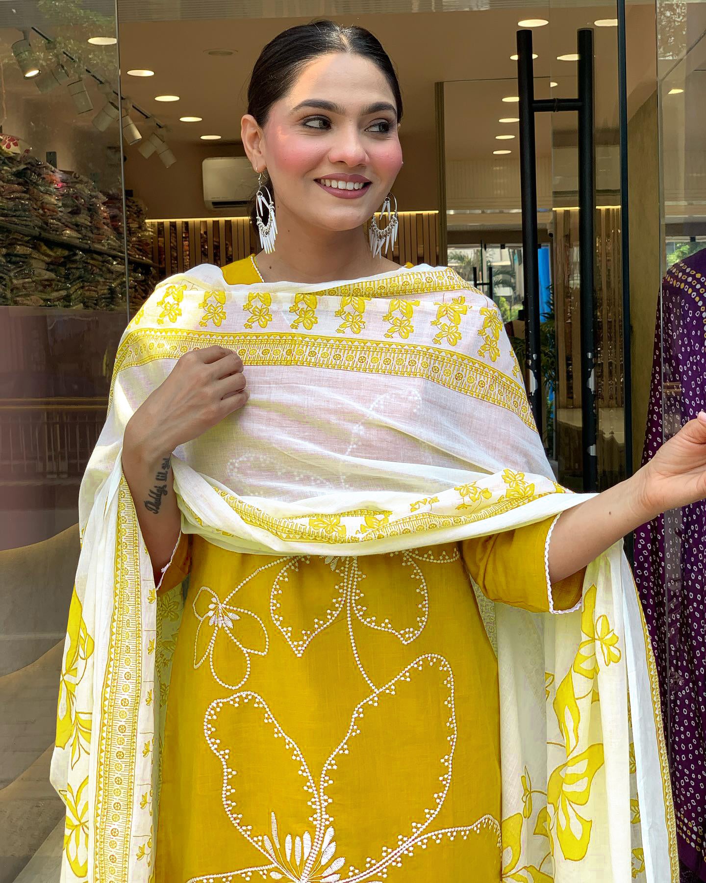 Designer Kurti Set