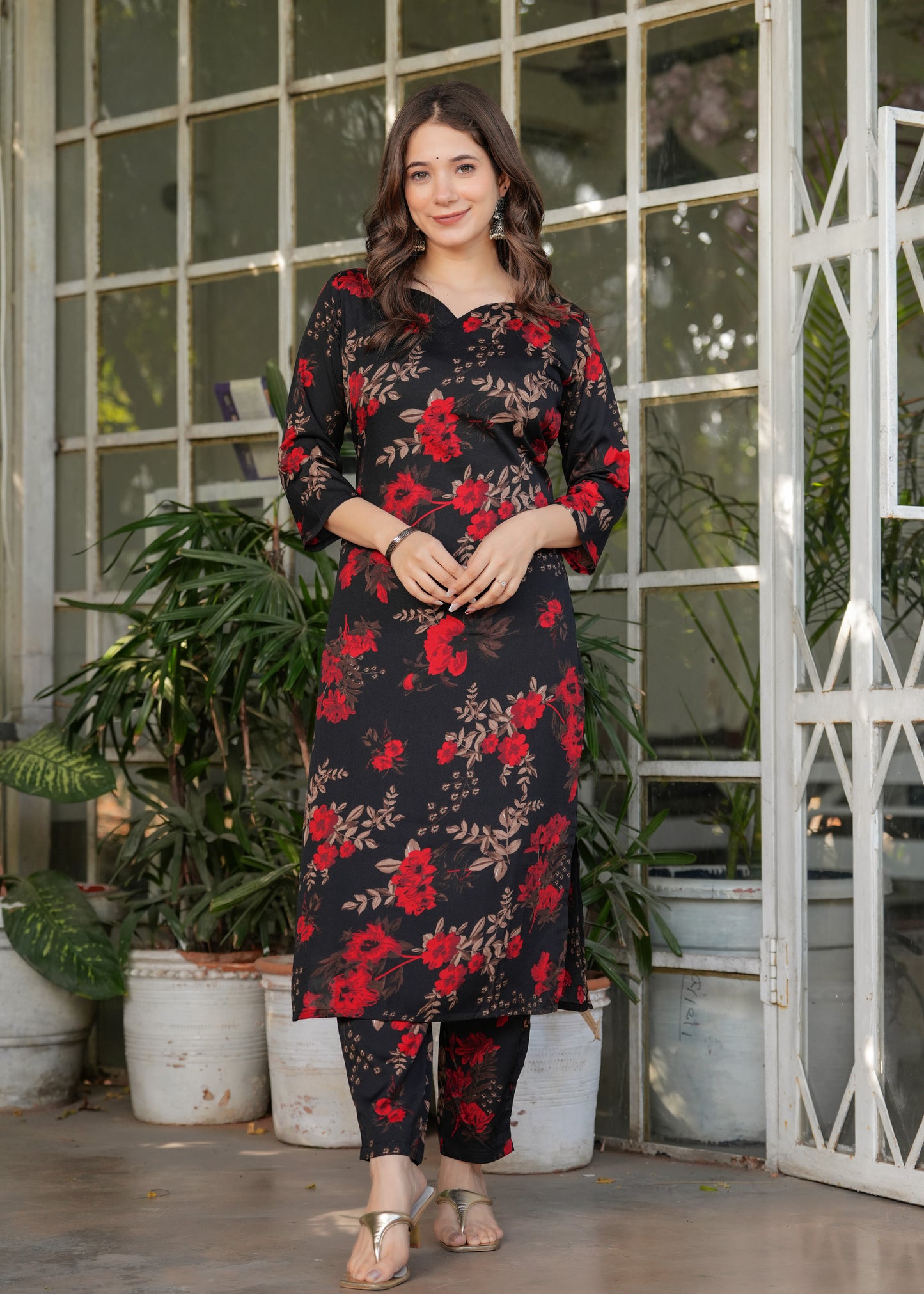 Silk Nazmin Festive Kurti Set