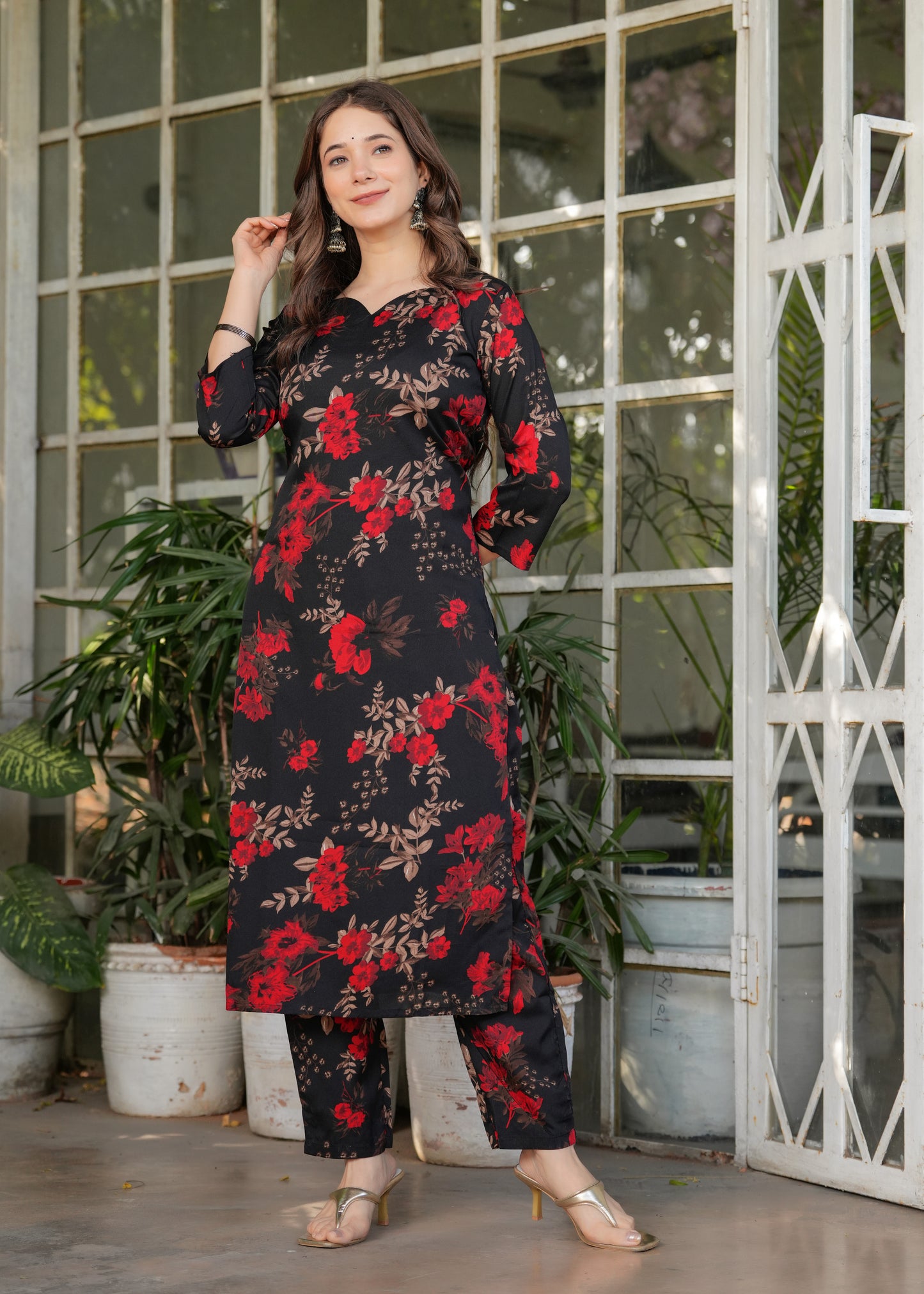 Silk Nazmin Festive Kurti Set