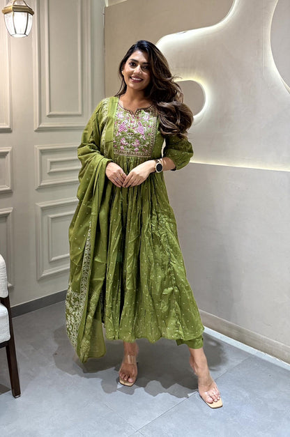 MOKSHA Cotton Cotton Kurti Set