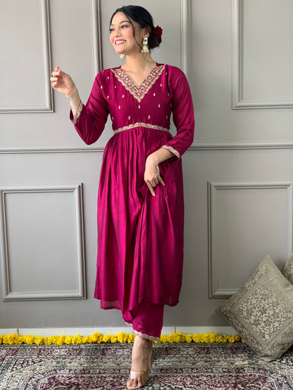 SAMEERA CP Vichitra CP Vichitra Kurti Set