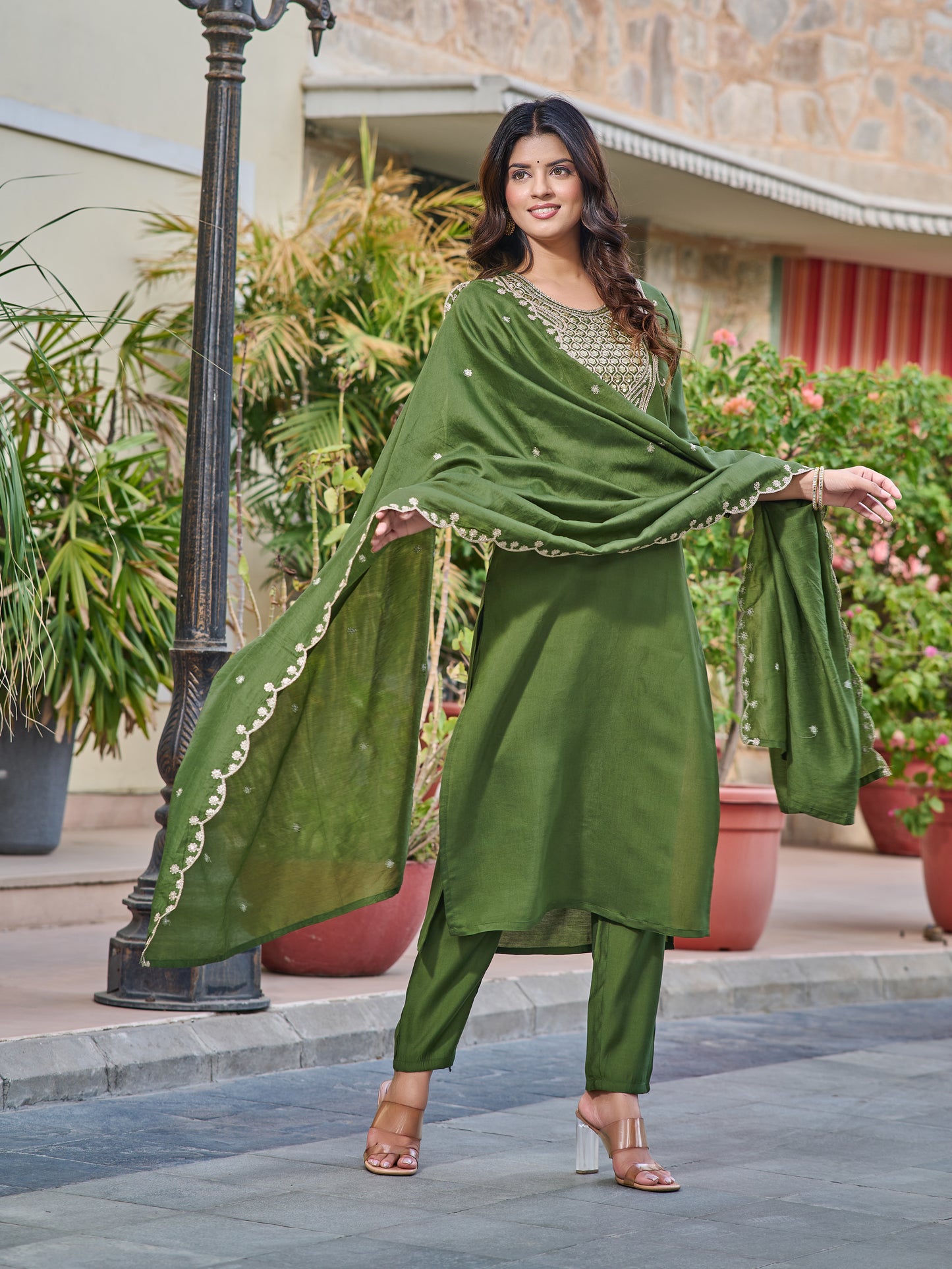 Designer Kurti Set