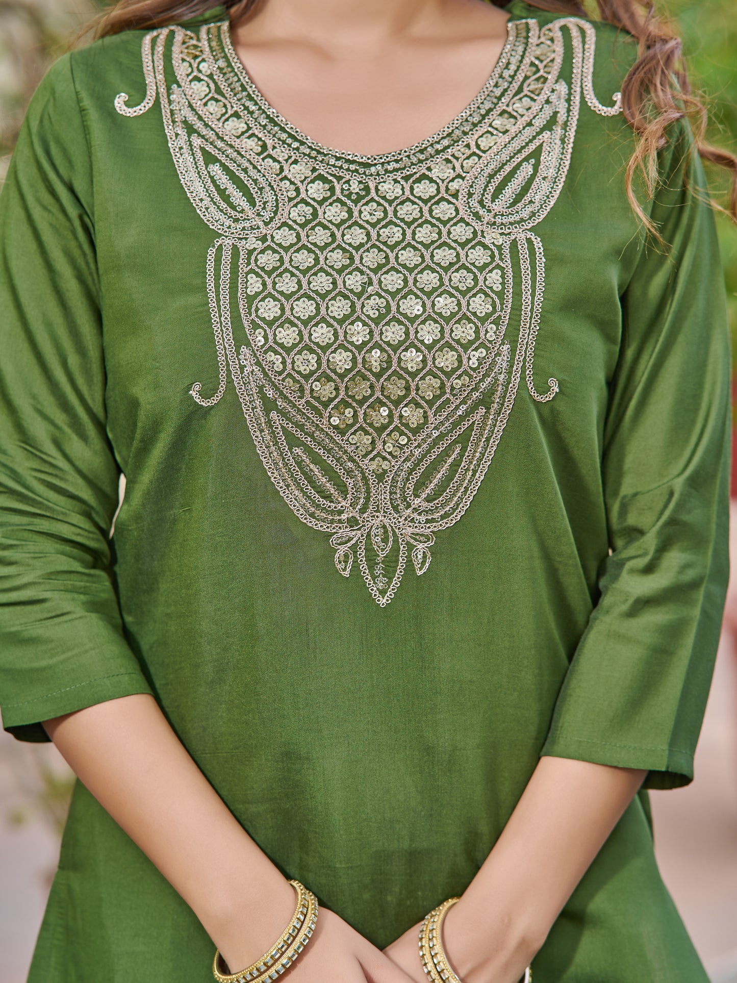 Designer Kurti Set
