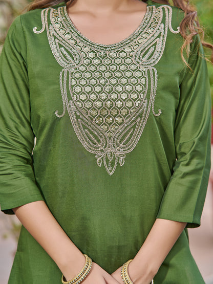 Designer Kurti Set