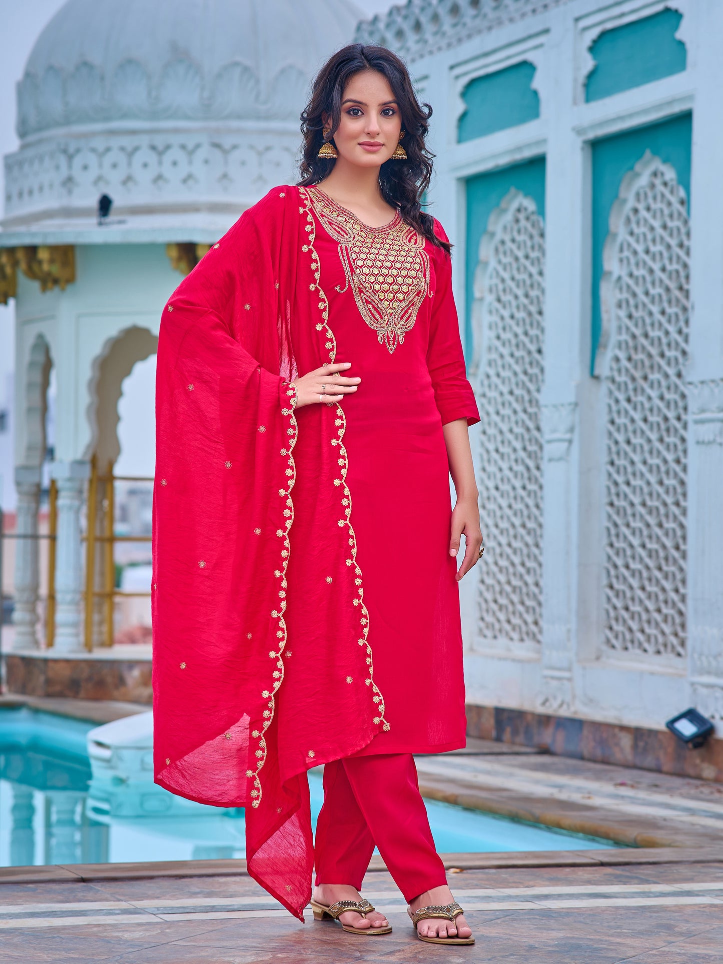 Designer Kurti Set