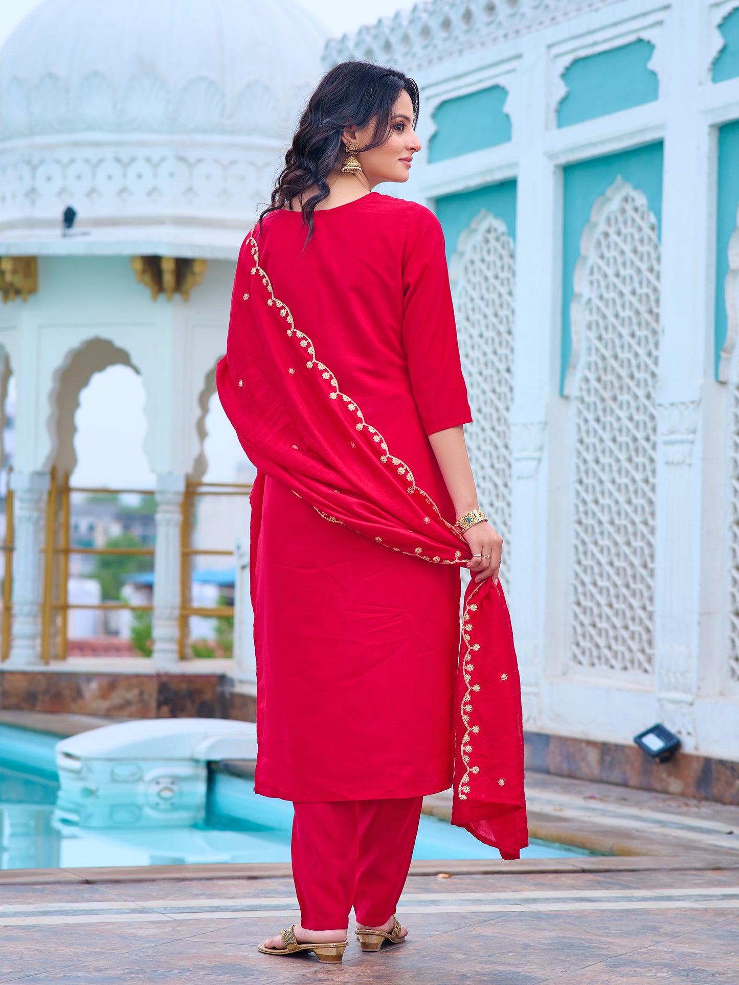 Designer Kurti Set