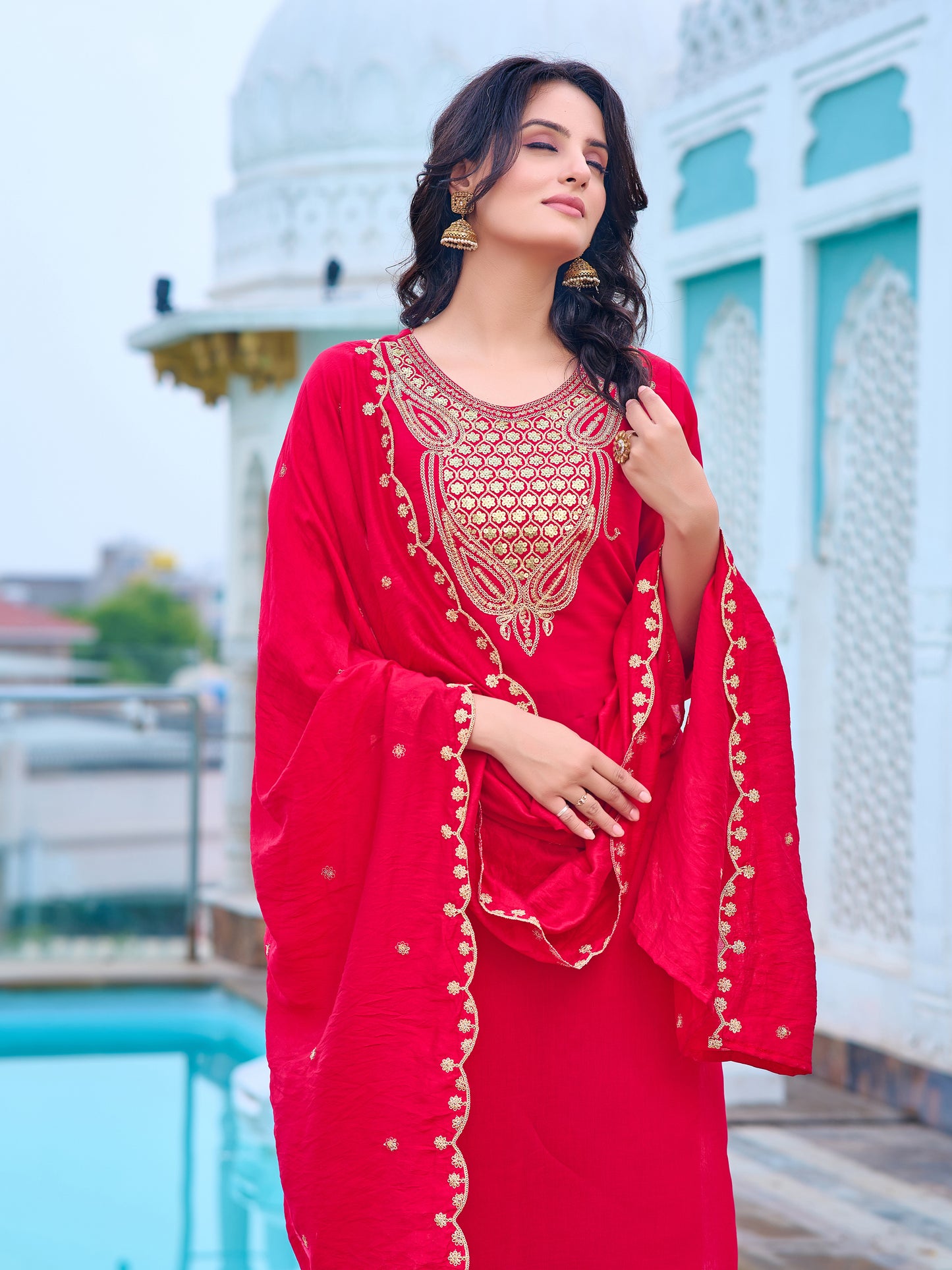 Designer Kurti Set