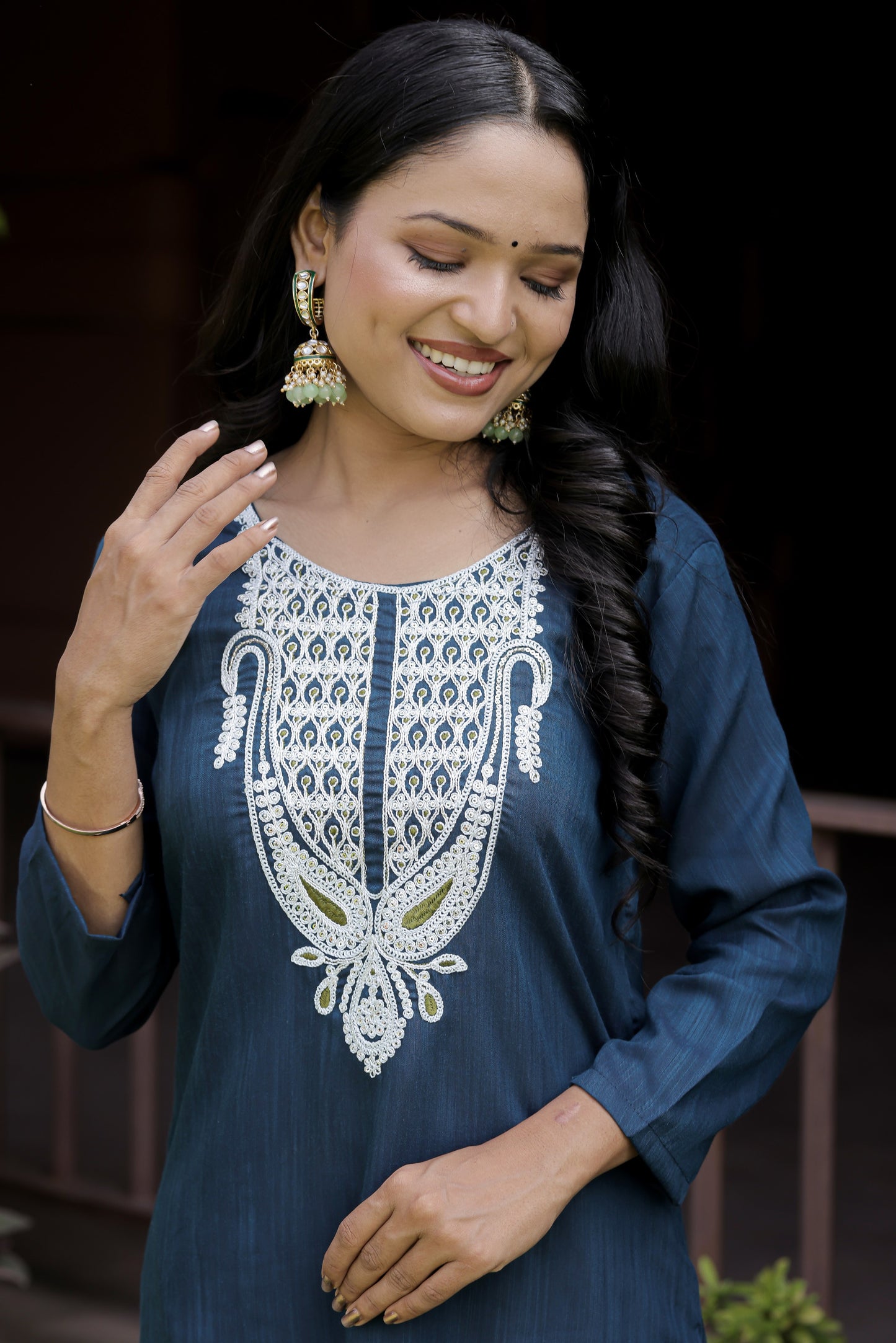 Designer Kurti Set