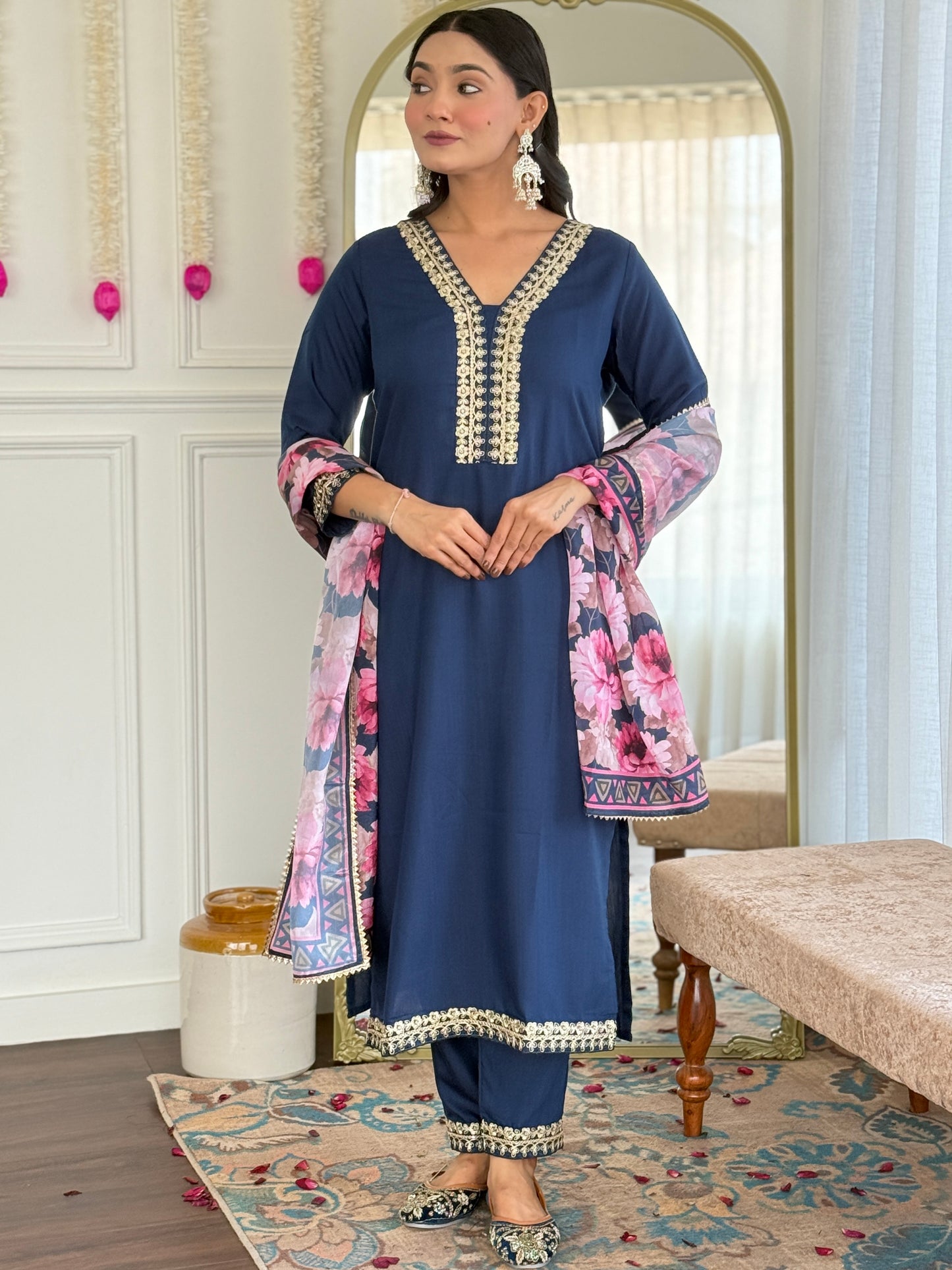 Designer Kurti Set