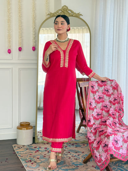 Designer Kurti Set