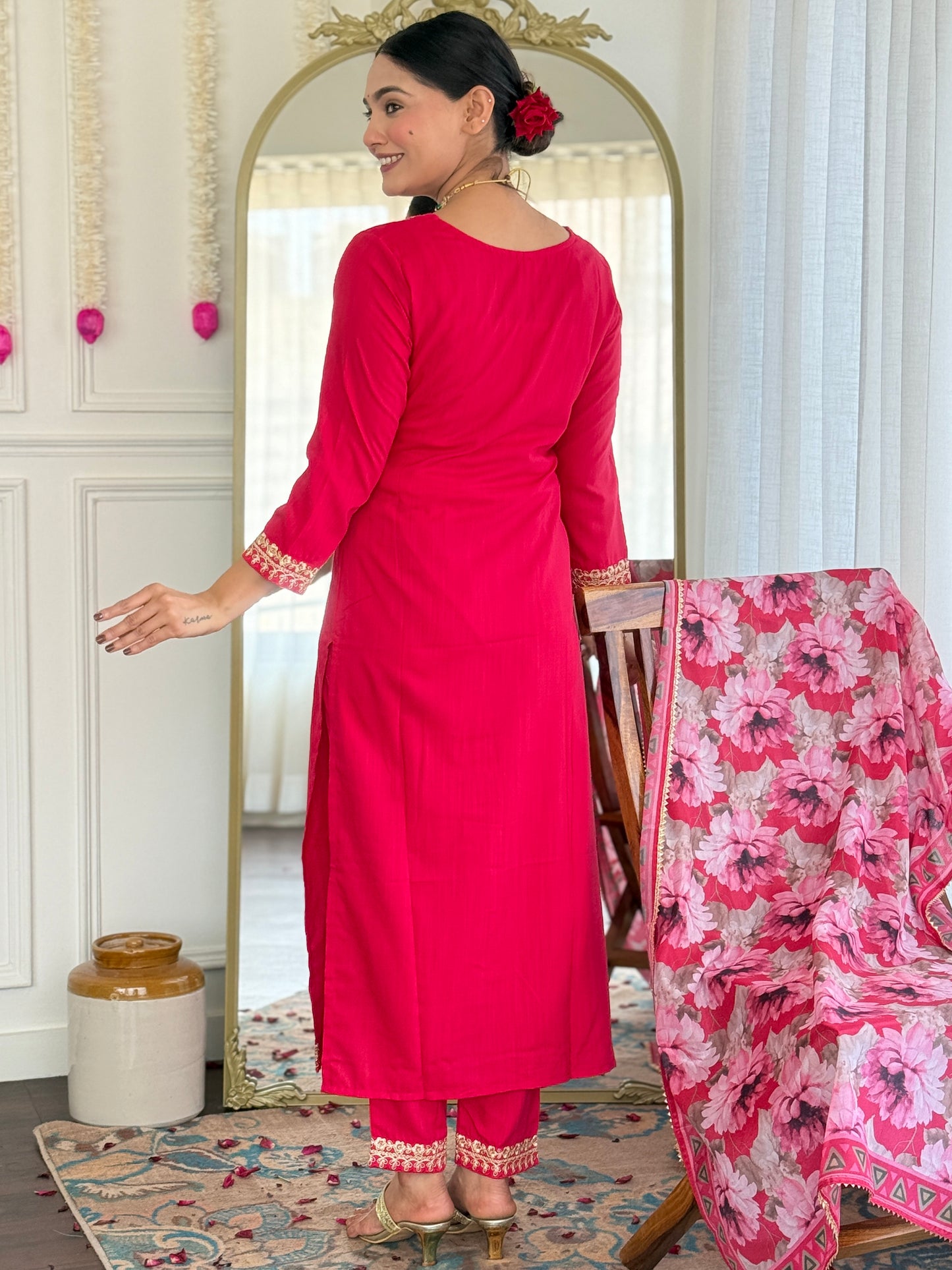 Designer Kurti Set