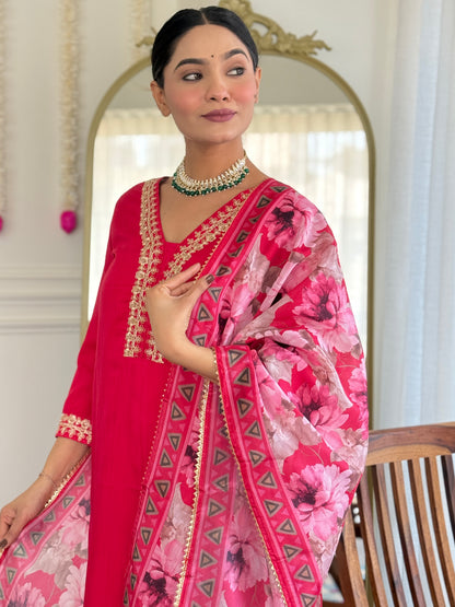 Designer Kurti Set
