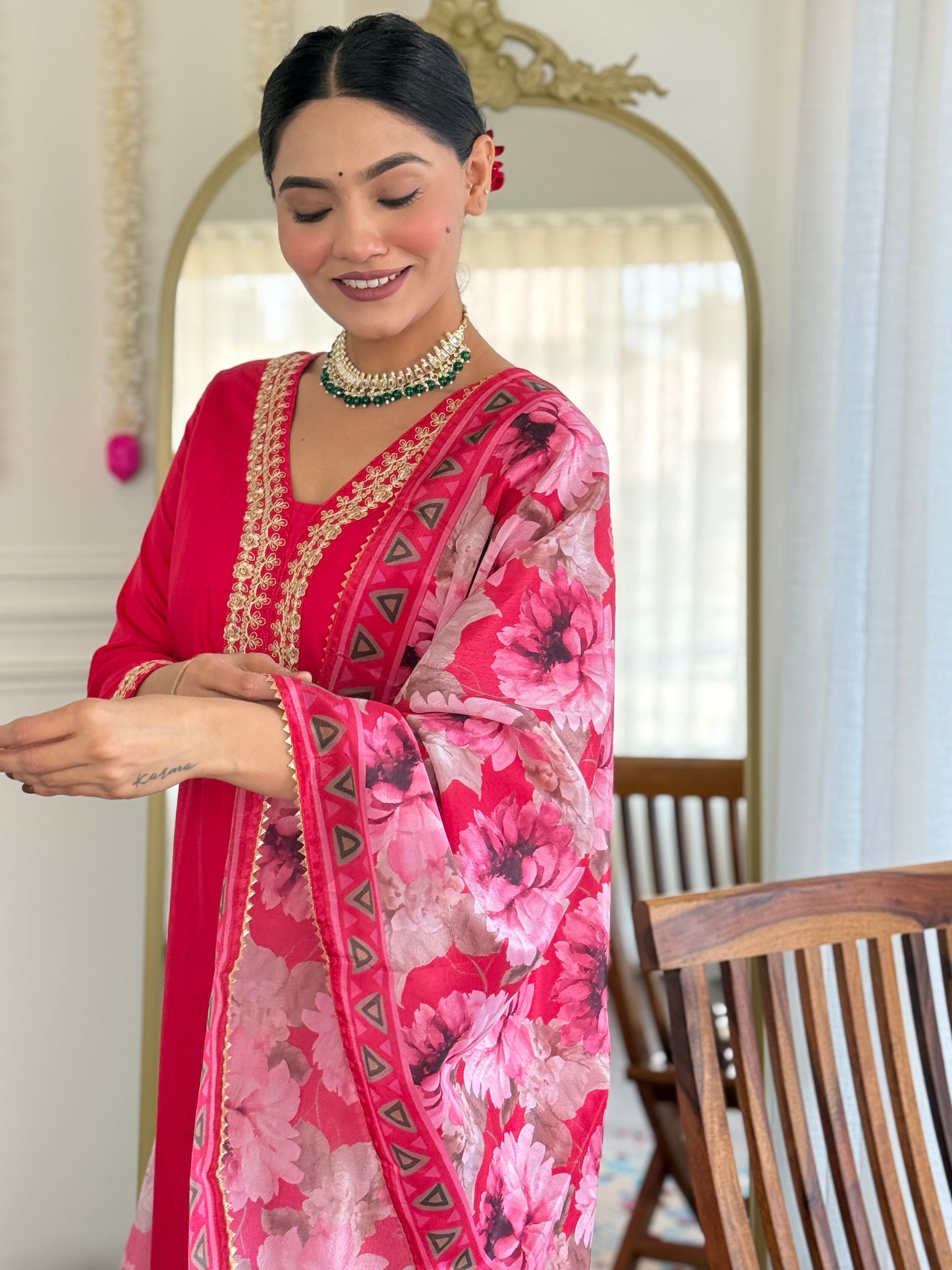 Designer Kurti Set