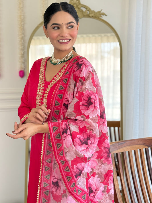 Designer Kurti Set