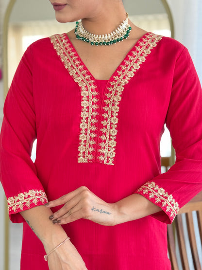 Designer Kurti Set