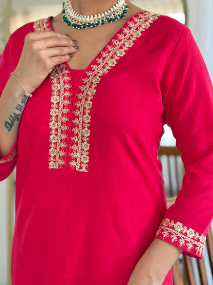 Designer Kurti Set