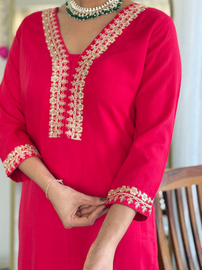 Designer Kurti Set