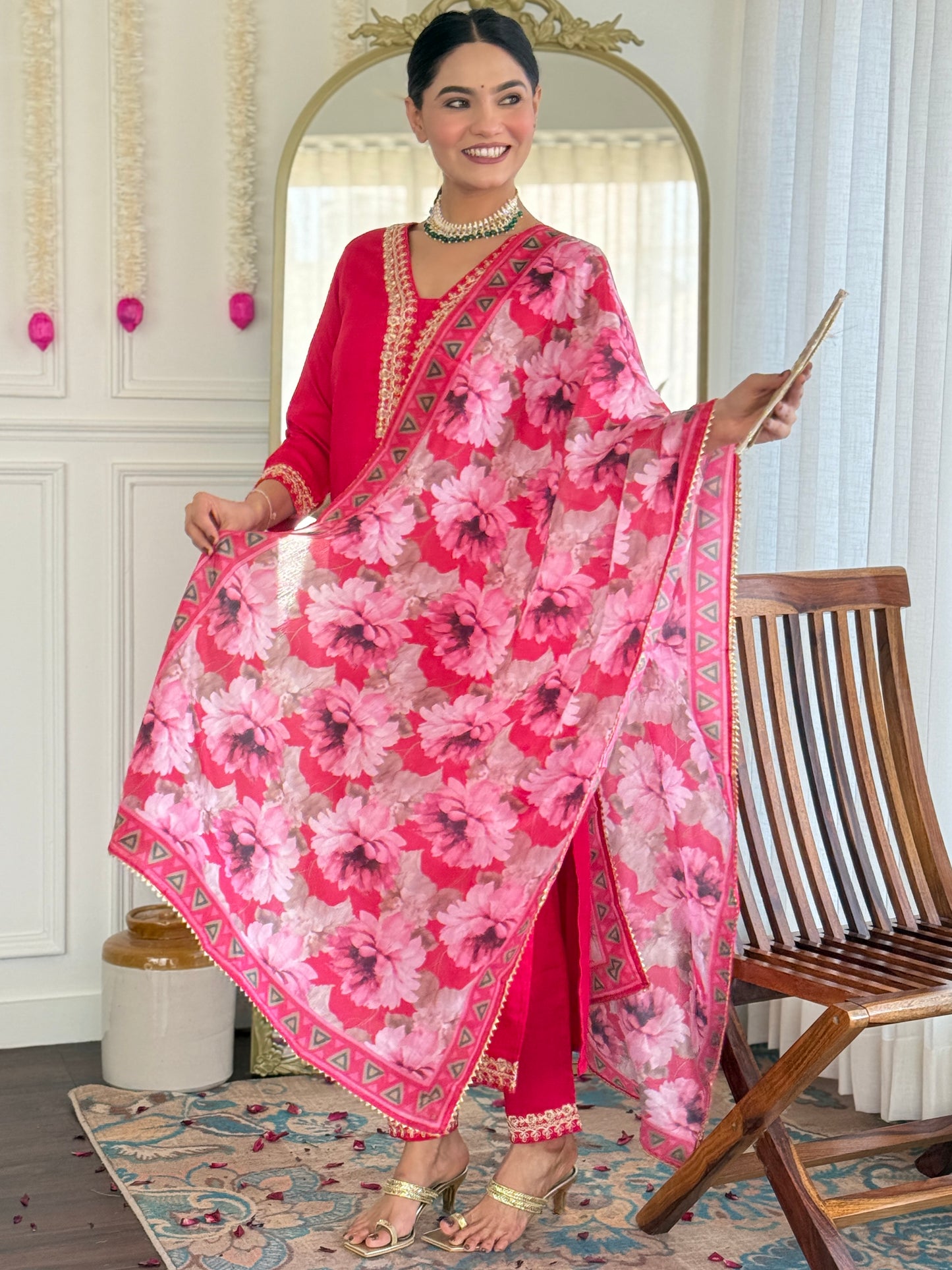 Designer Kurti Set