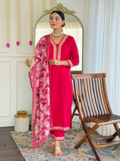 Designer Kurti Set