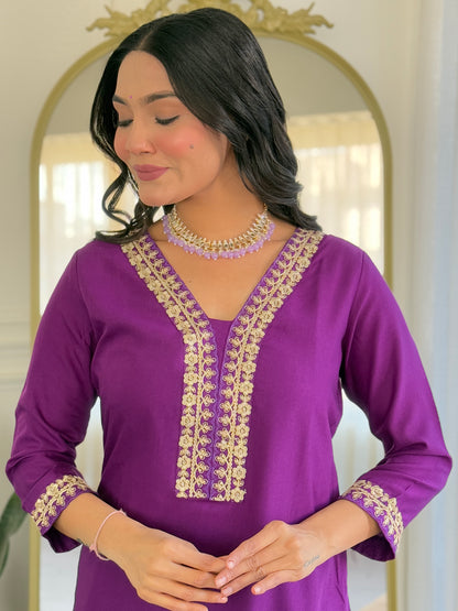 Designer Kurti Set