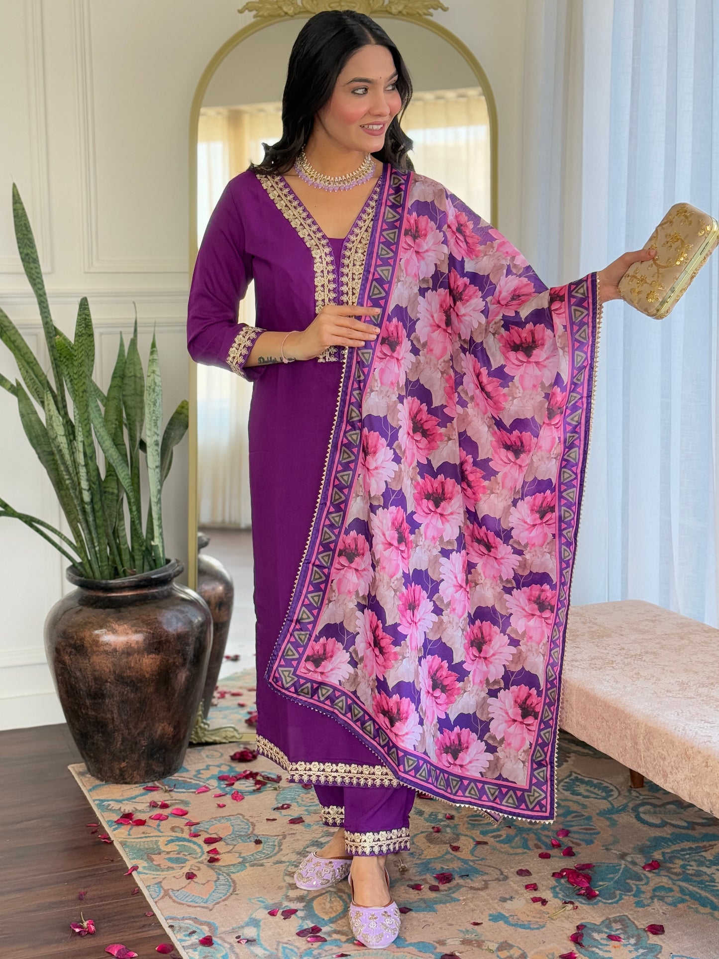 Designer Kurti Set