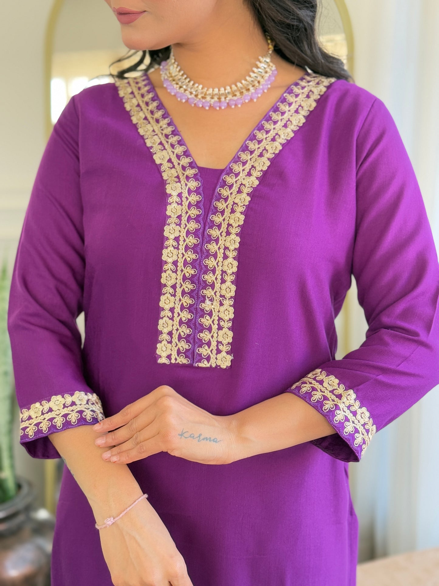 Designer Kurti Set