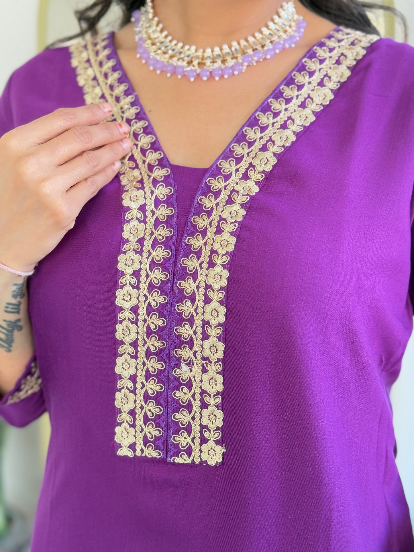 Designer Kurti Set