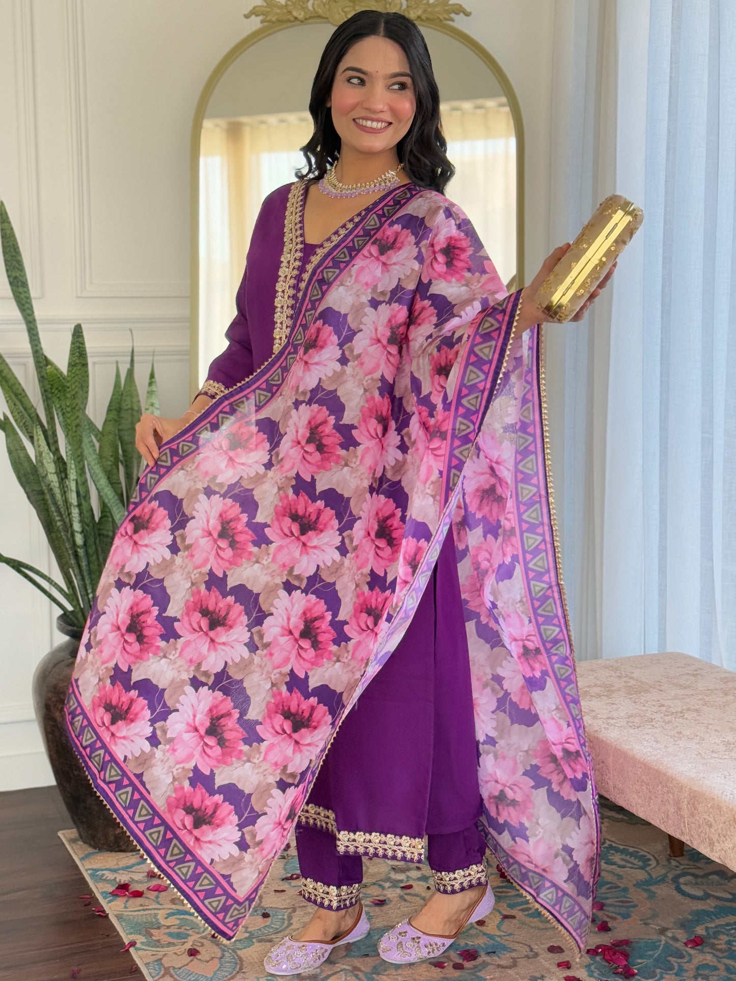 Designer Kurti Set