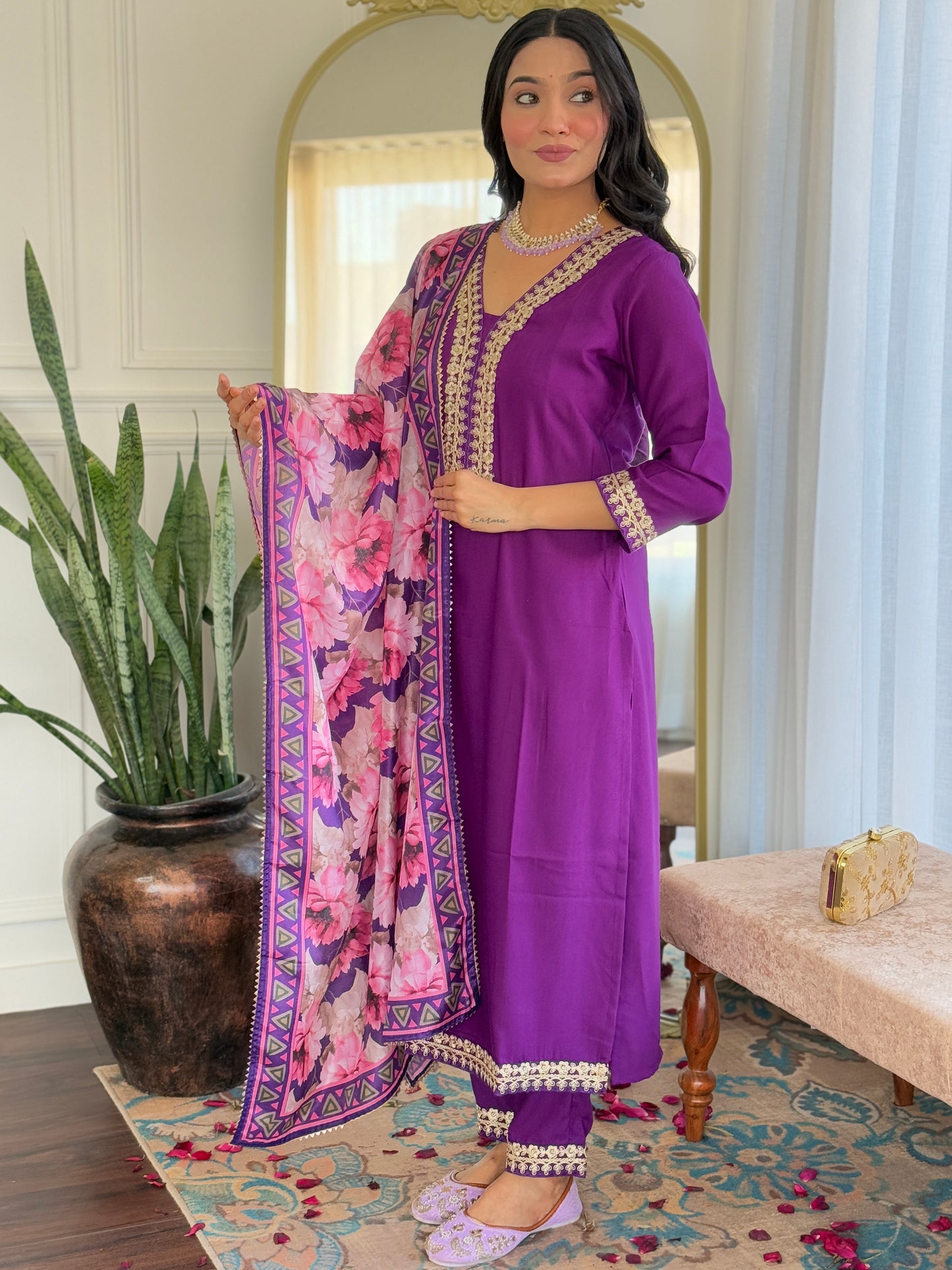 Designer Kurti Set