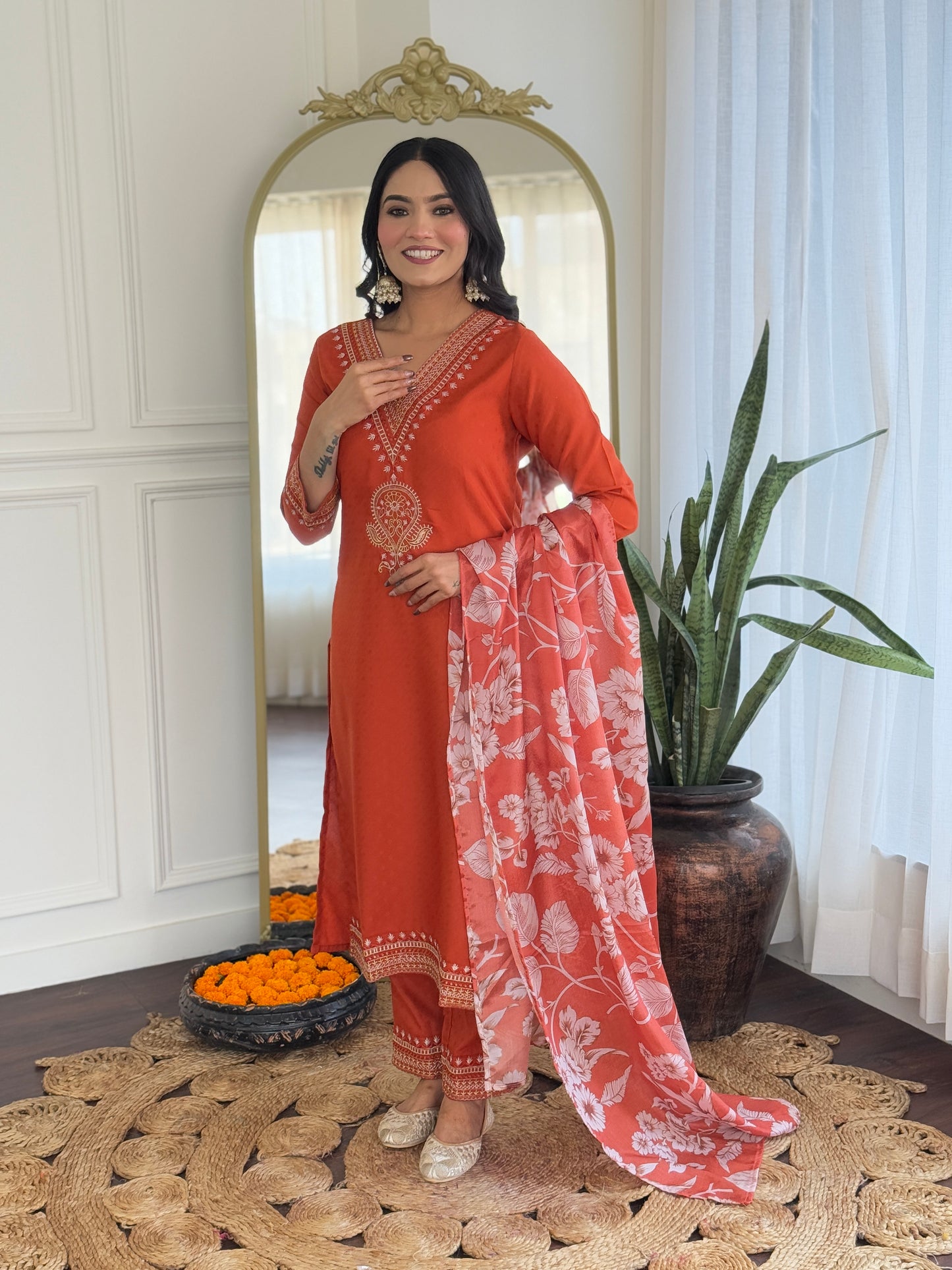Designer Kurti Set