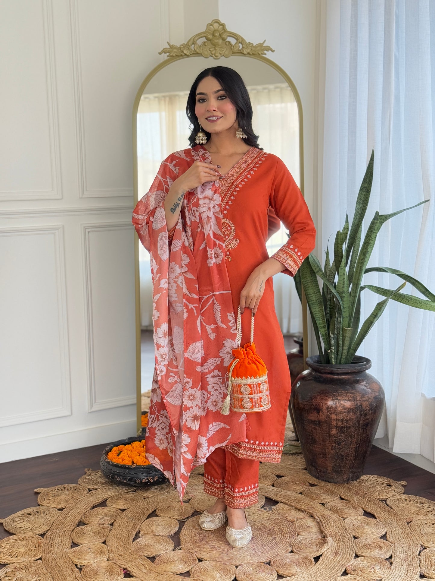 Designer Kurti Set