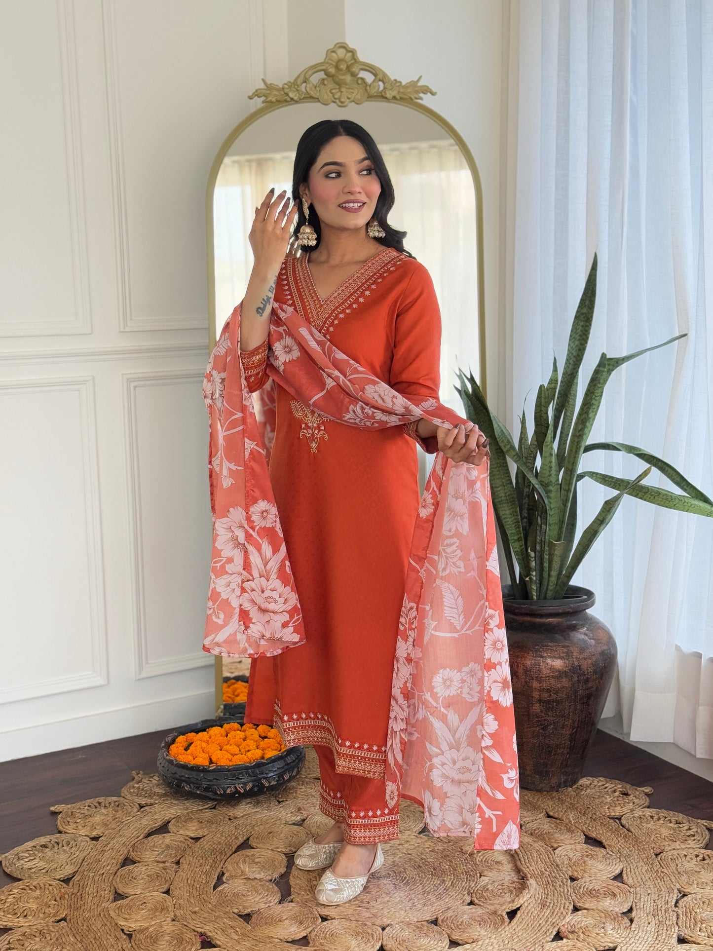 Designer Kurti Set