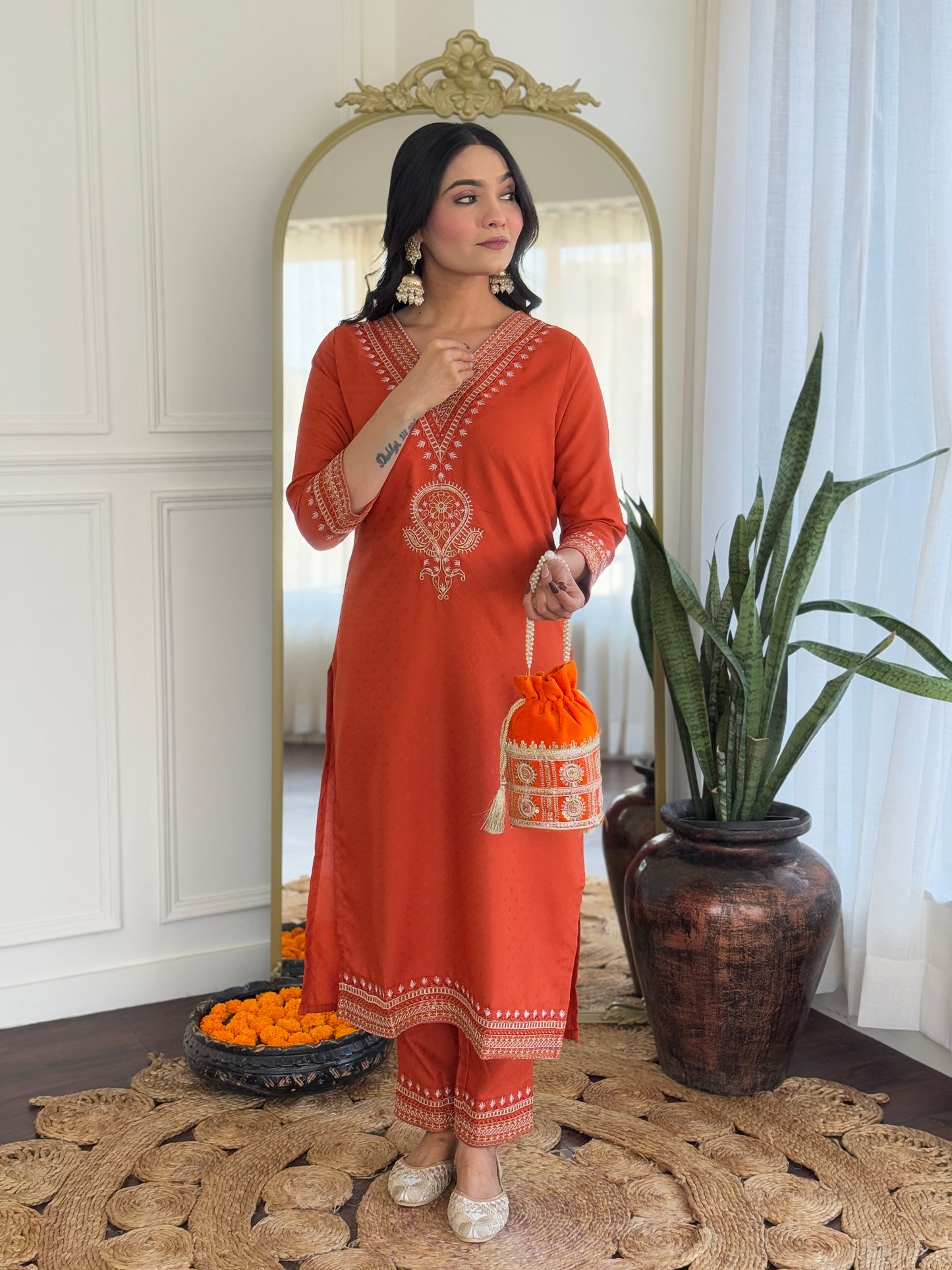Designer Kurti Set