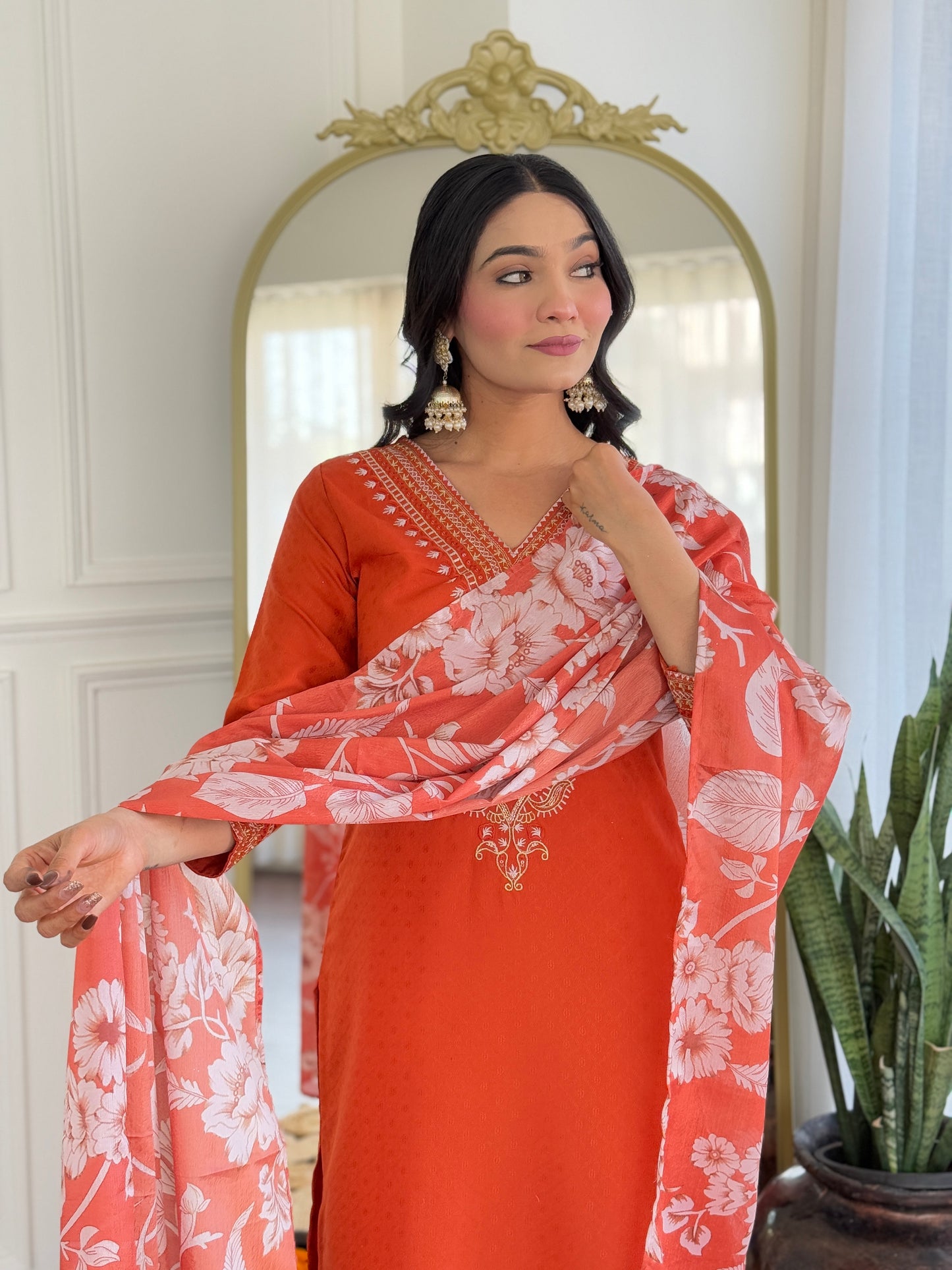 Designer Kurti Set