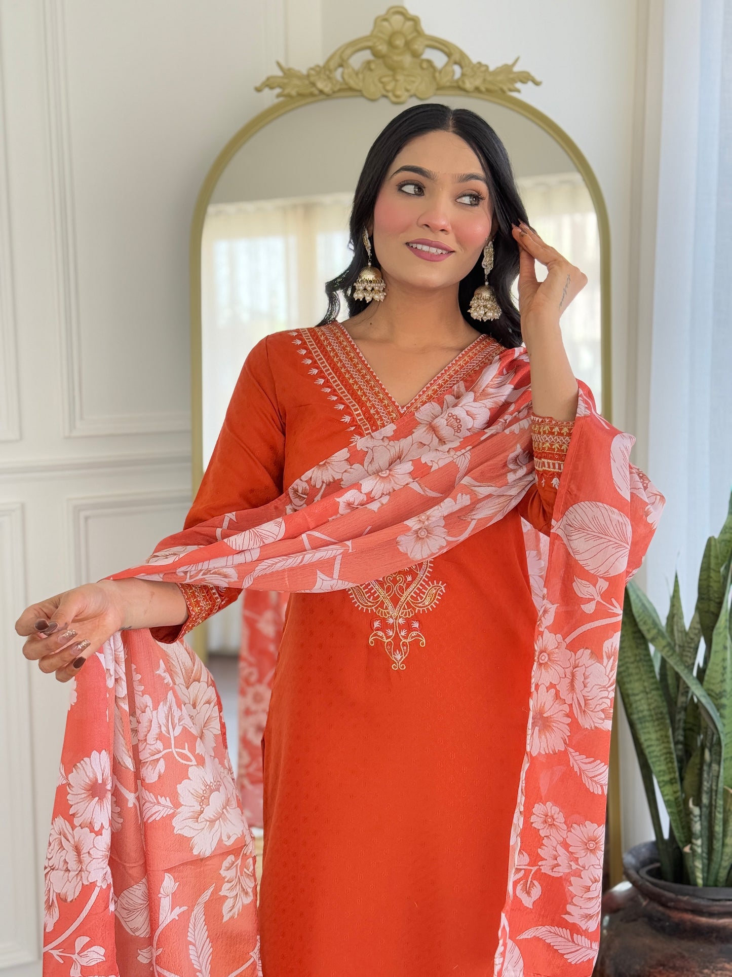 Designer Kurti Set