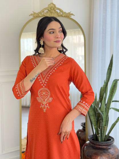 Designer Kurti Set