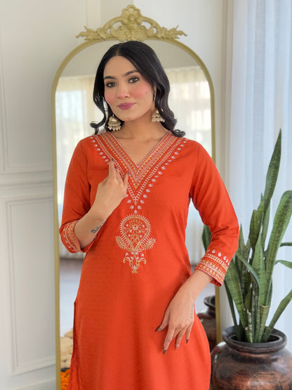 Designer Kurti Set