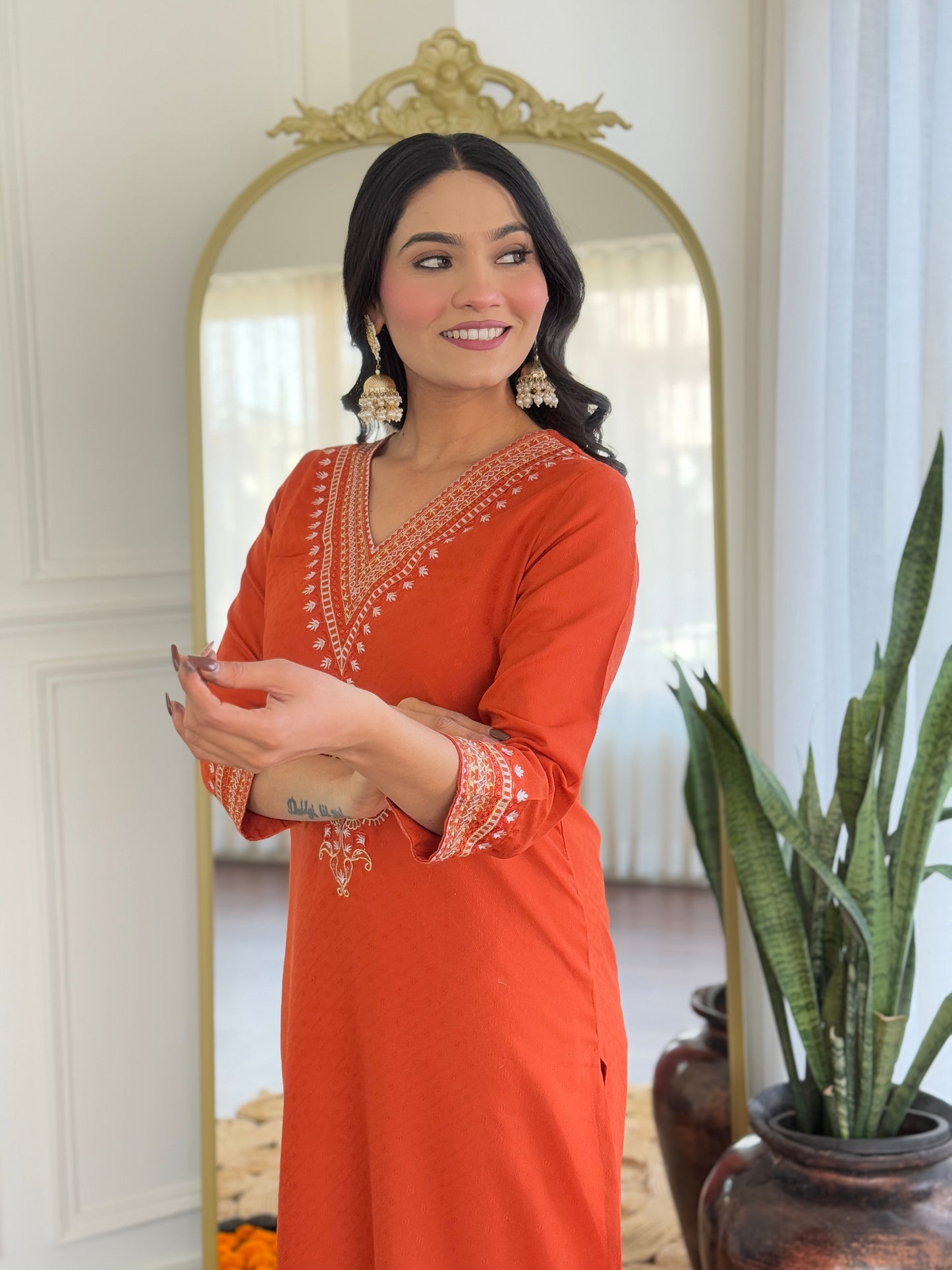 Designer Kurti Set