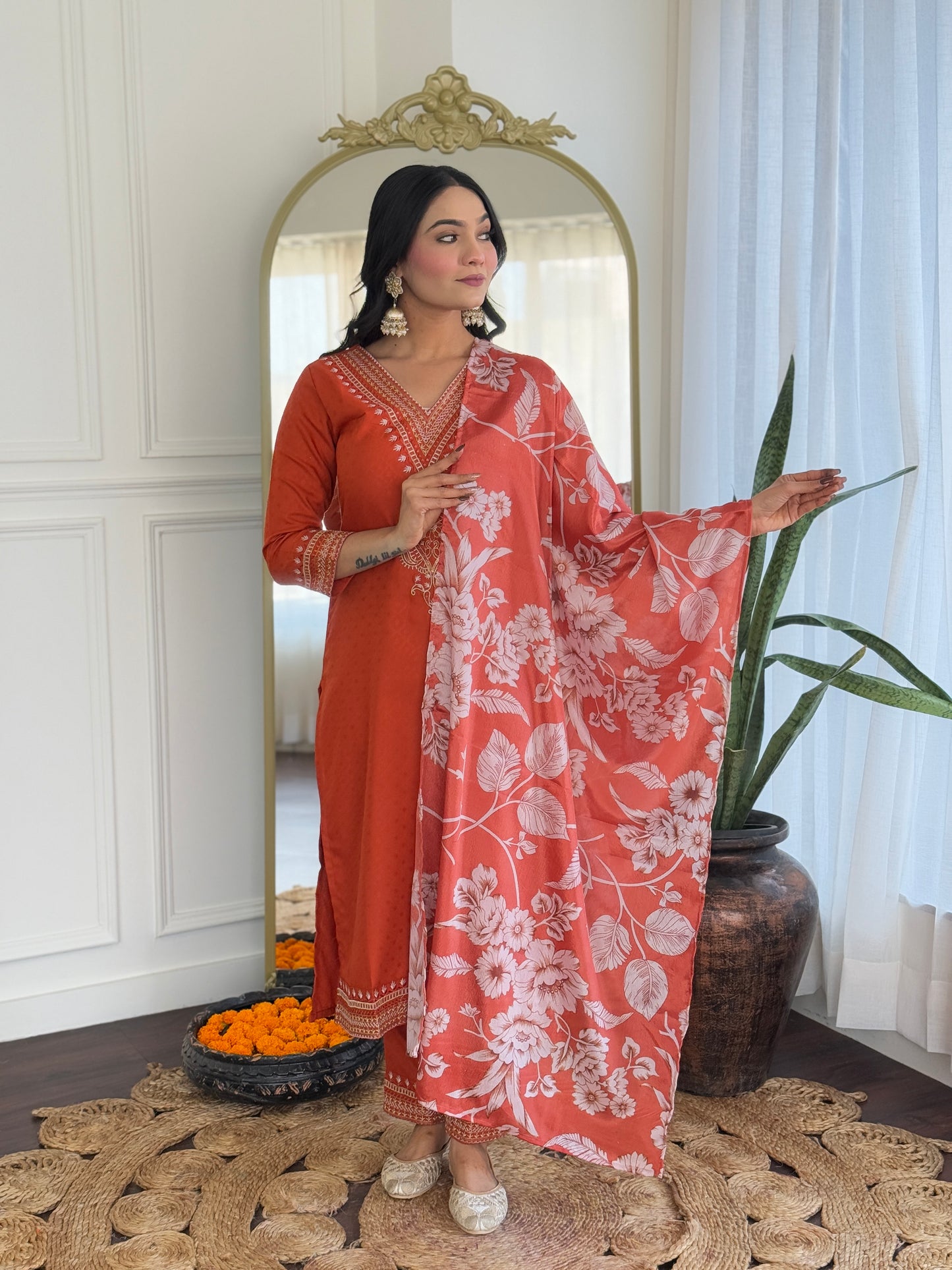Designer Kurti Set