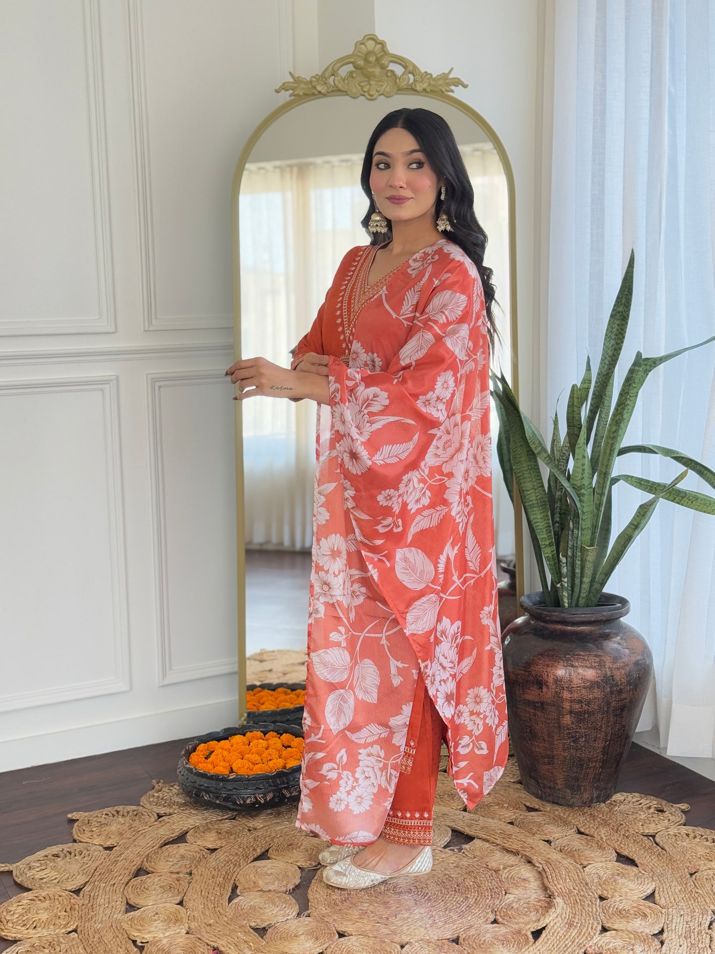 Designer Kurti Set