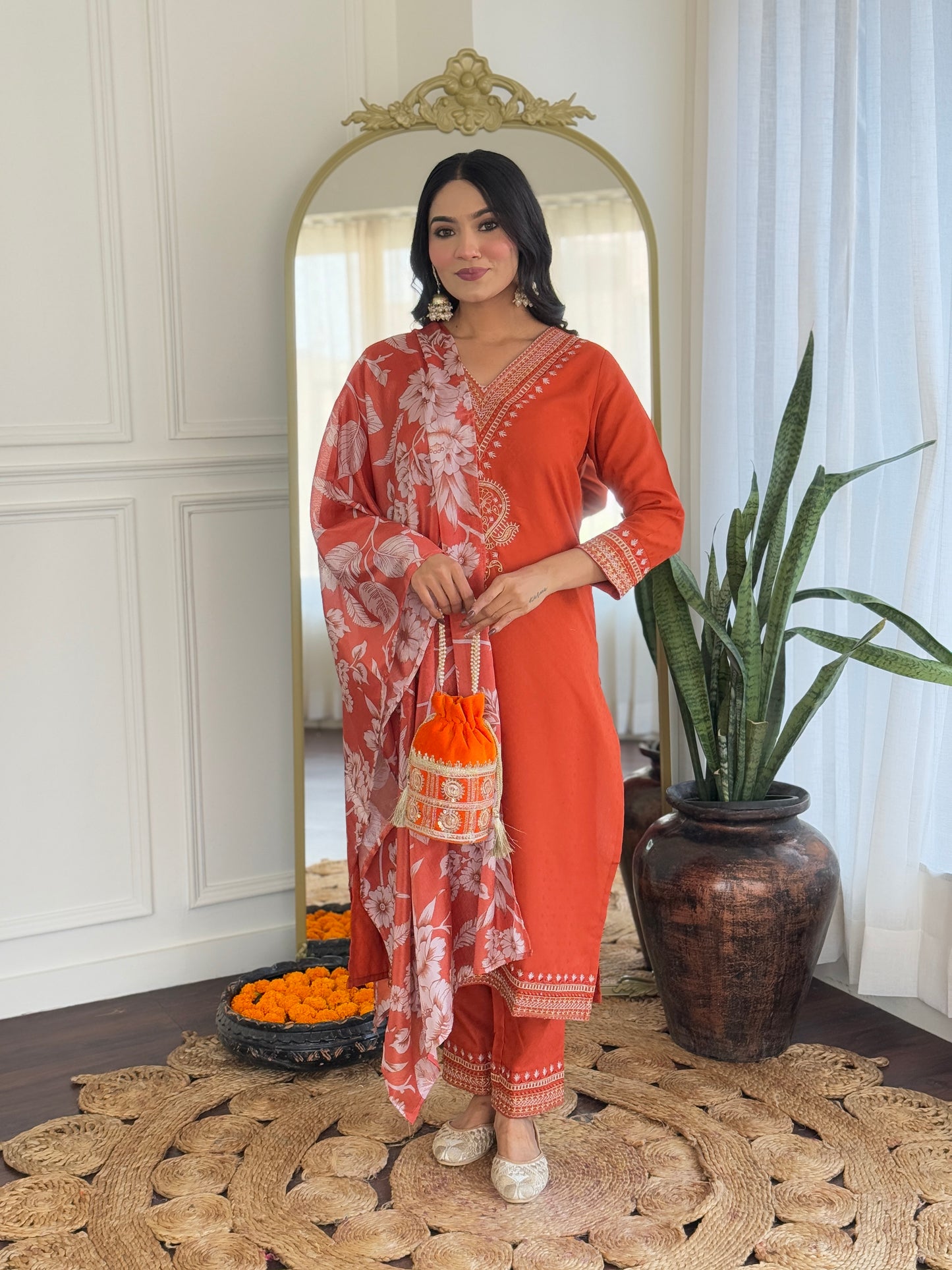 Designer Kurti Set