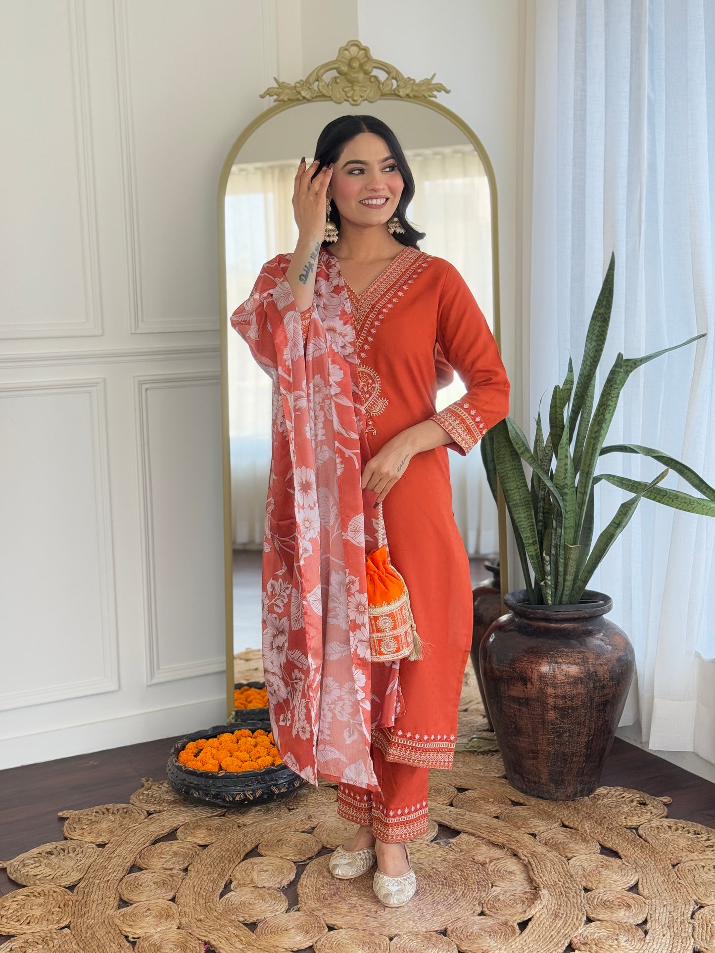 Designer Kurti Set
