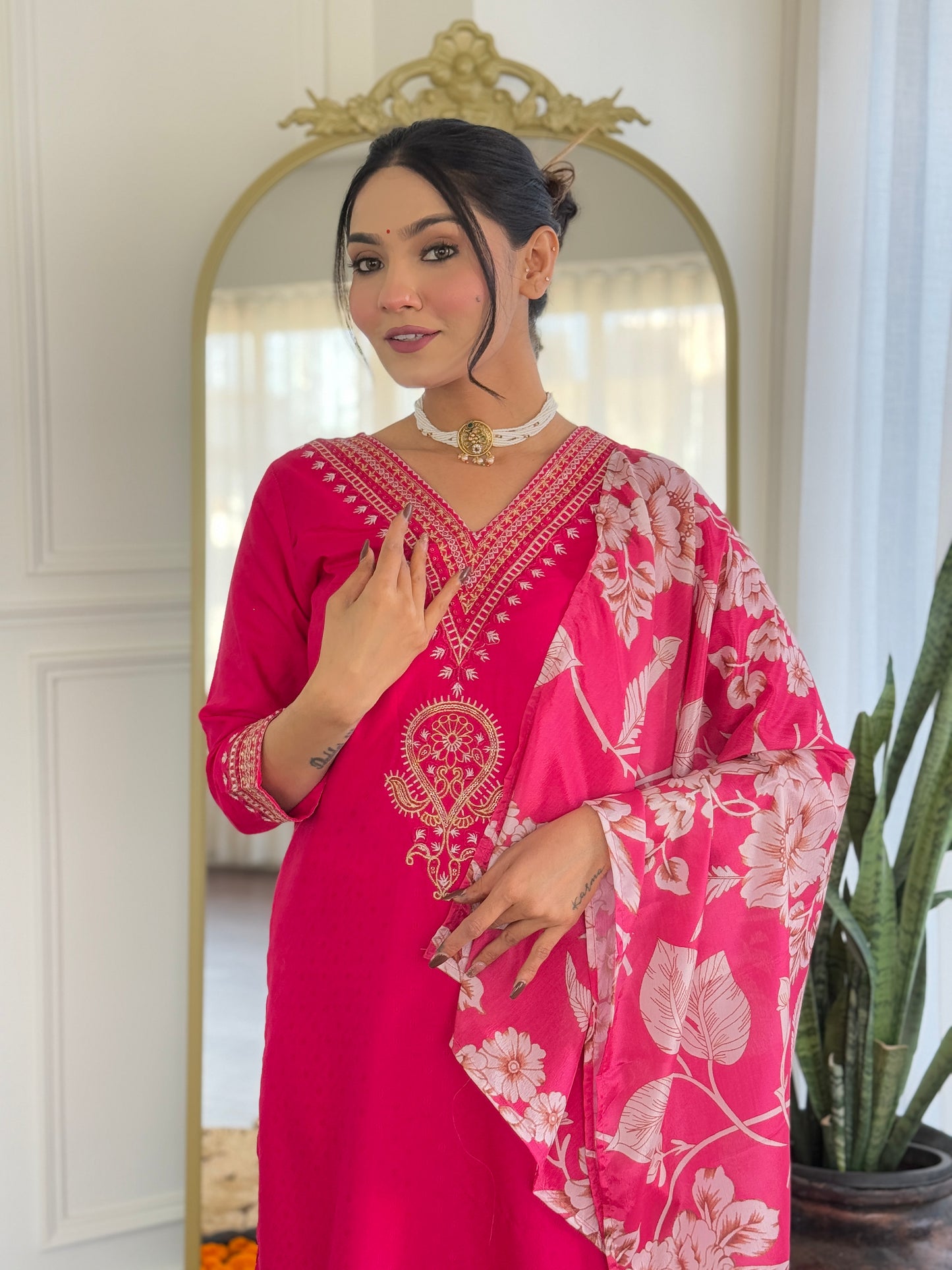 Designer Kurti Set