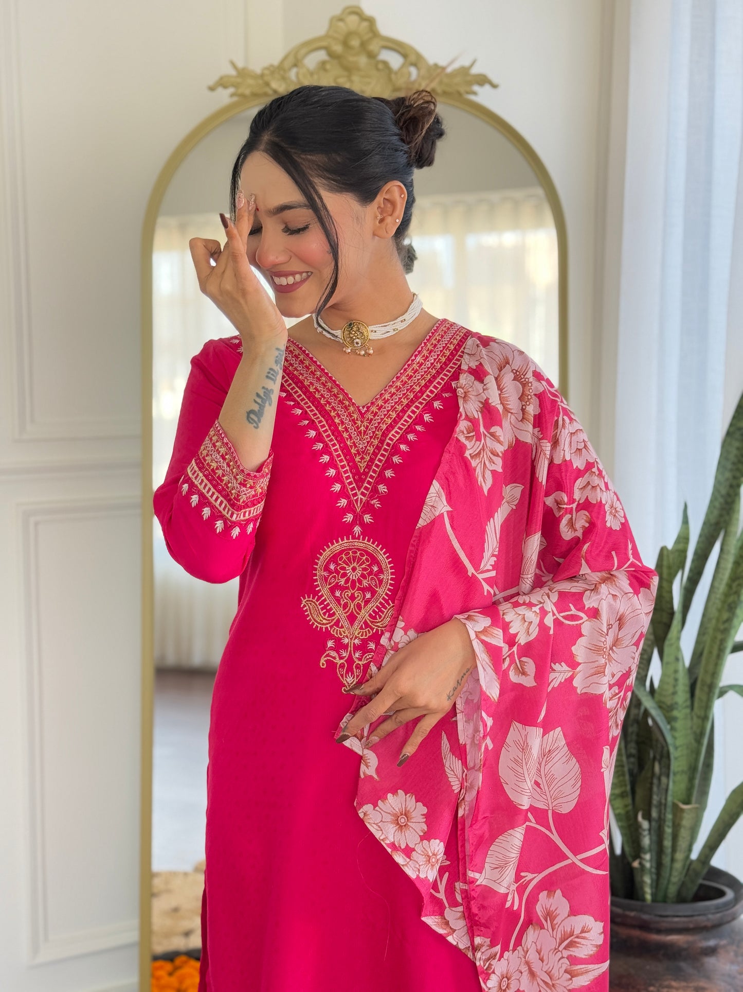 Designer Kurti Set