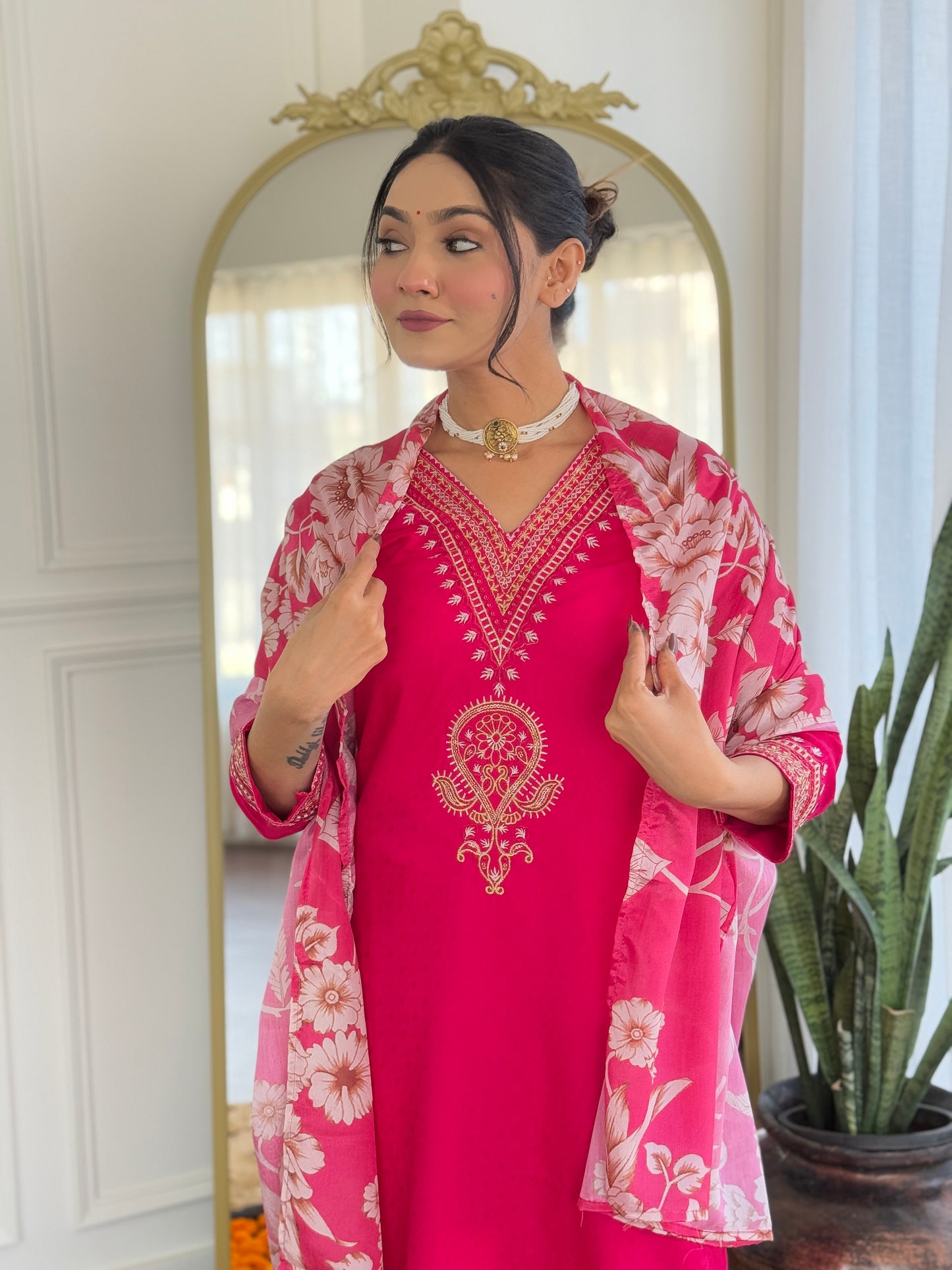 Designer Kurti Set